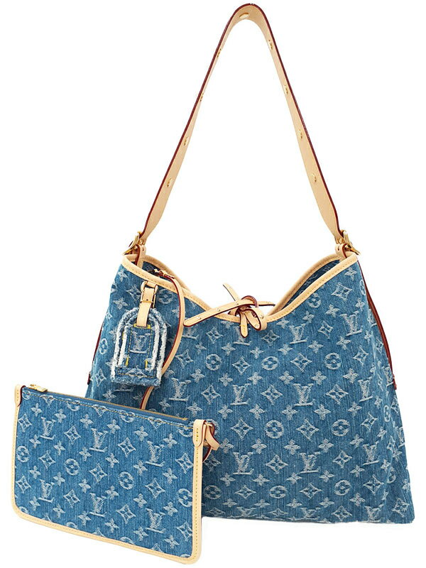 LOUIS VUITTON】ルイヴィトン『モノグラム デニム キャリーオールNM MM