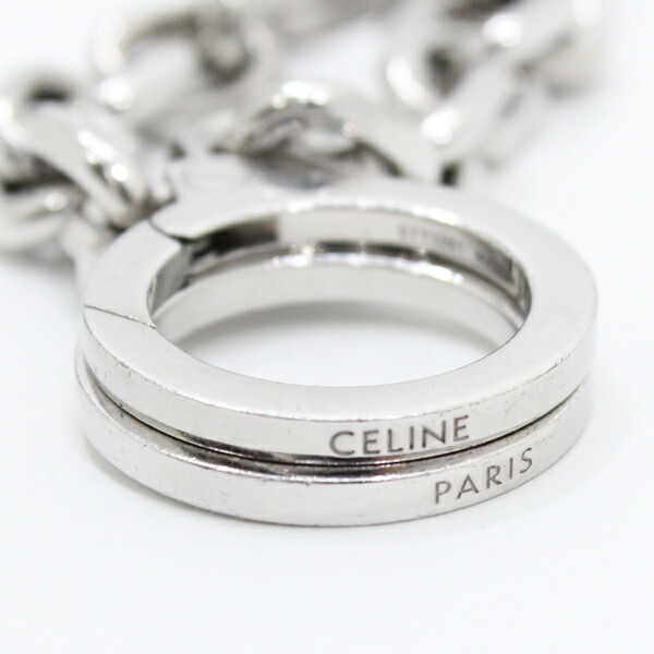 楽天市場】セリーヌ CELINE ブレスレット チェーン シルバー