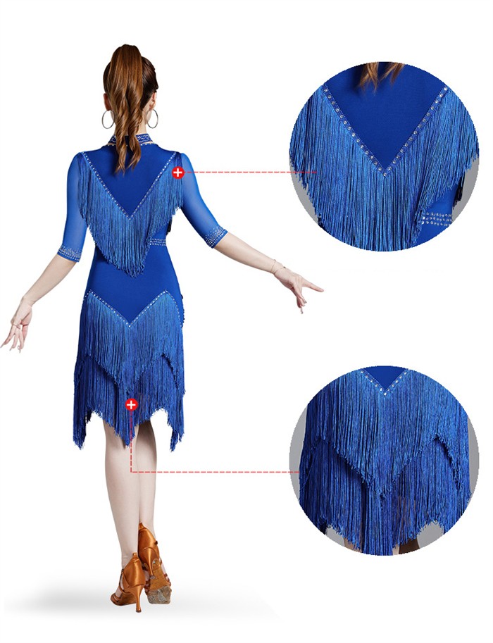 楽天市場】社交ダンス衣装 社交ダンス ドレス 社交 ダンス練習着