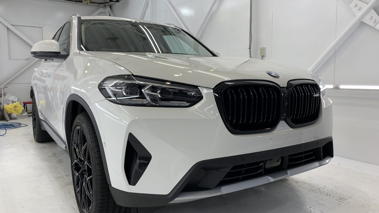 BMW X3 / G'ZOX リアルガラスコート class M施工 | B-PACS STAFF BLOG