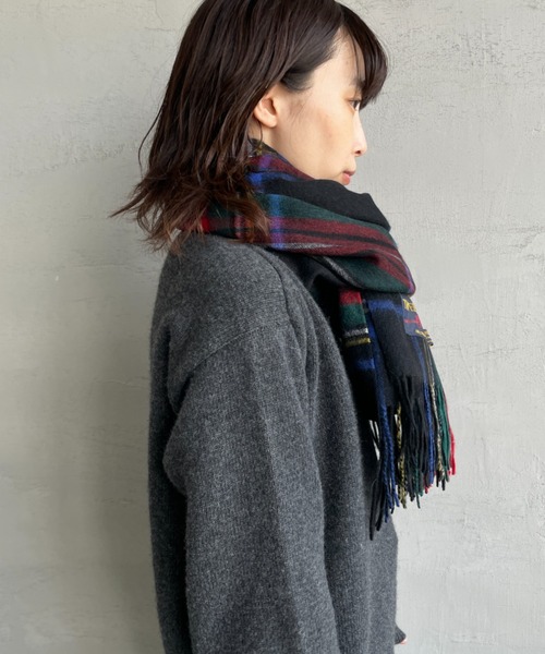 TWEED MILL（ツイードミル） ストール 70×190 大判ストール レディース