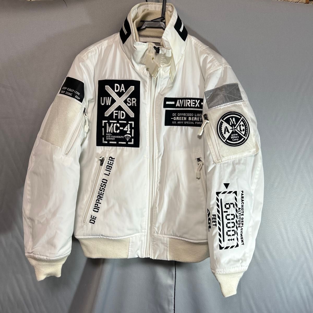 AVIREX アヴィレックス MA-1 フライトジャケット モデファイハロ HALO