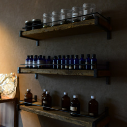 ウィスキーラック 男前インテリア 棚 インダストリアル 収納 お酒 多肉