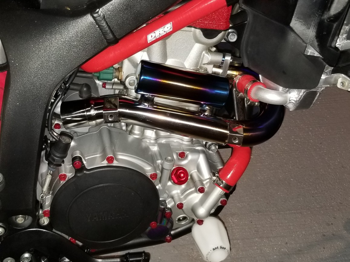 BEAMS CORSA-EVO2 チタンフルエキ装着（ヤマハ WR250X）by torikatsu