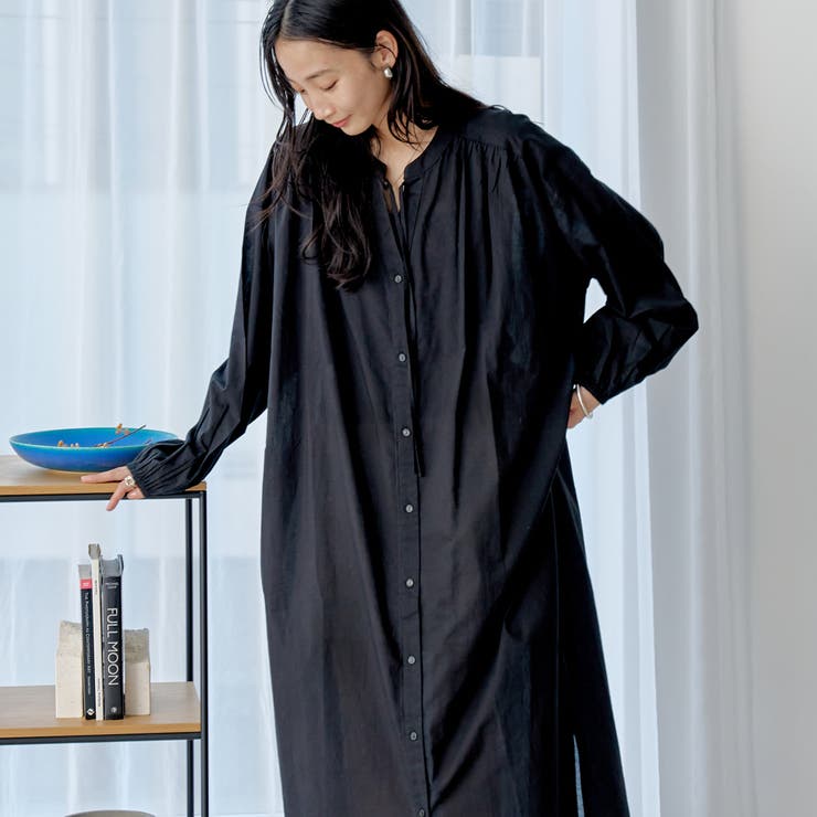 MARKET（マーケット）マエアキギャザー シャツ ワンピース[品番