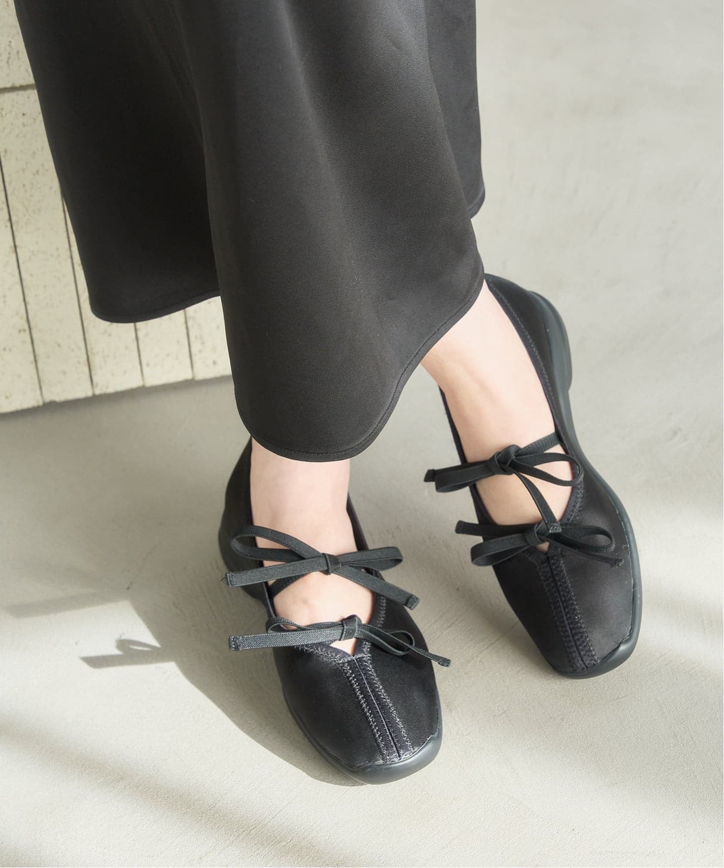 追加》Lダブルリボンバレリーナ（スニーカー）｜LE TALON（ル タロン