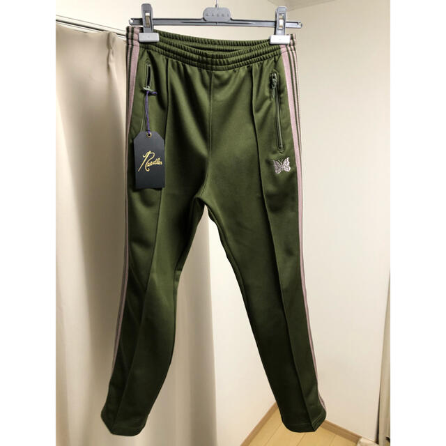 Needles - needles ニードルス 20aw トラックパンツ オリーブ サイズXS