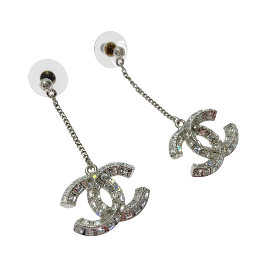 CHANEL（シャネル） ココマーク クリスタル スイング ピアス A63084
