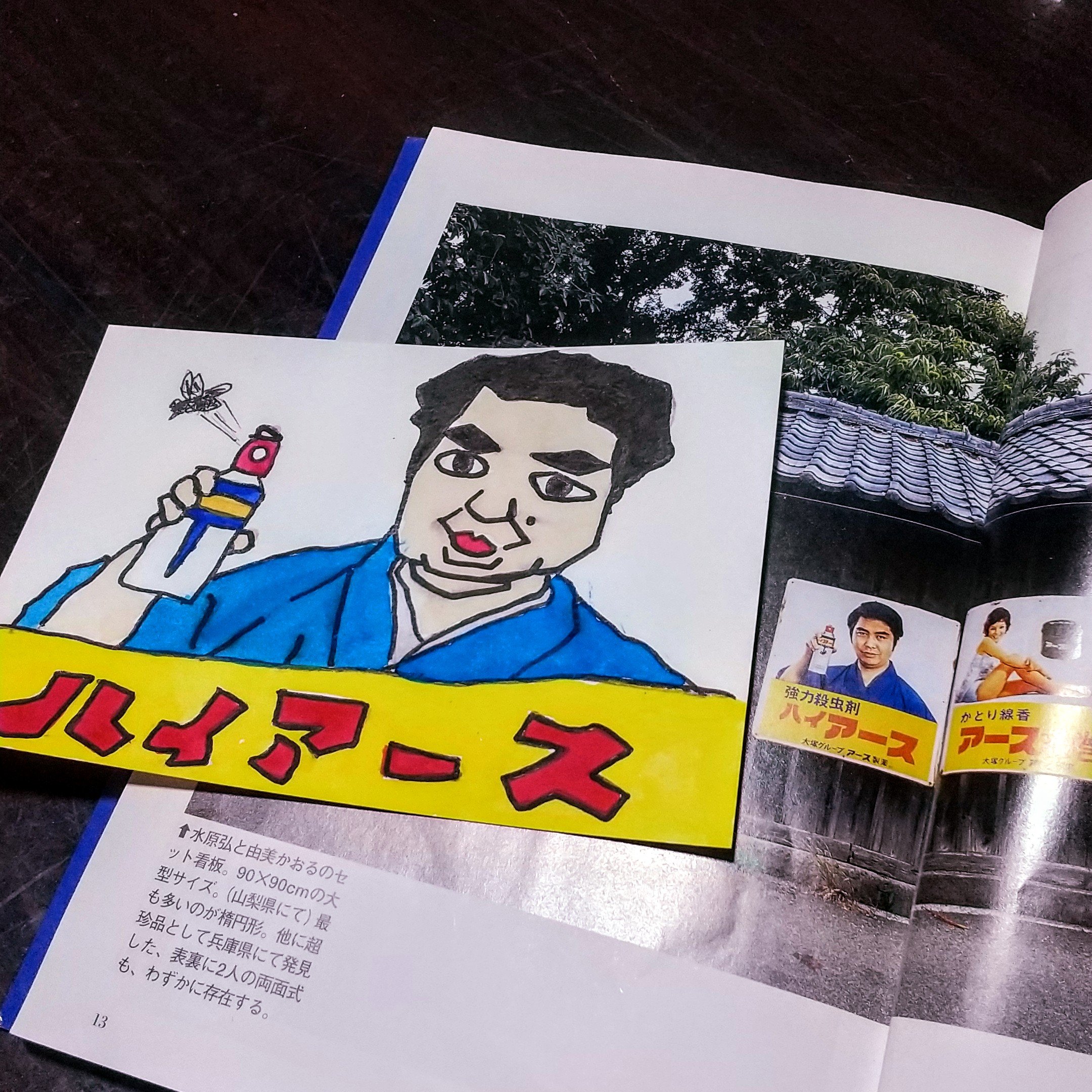 希少アース製薬水原弘ハイアース看板昭和レトロ大塚グループ