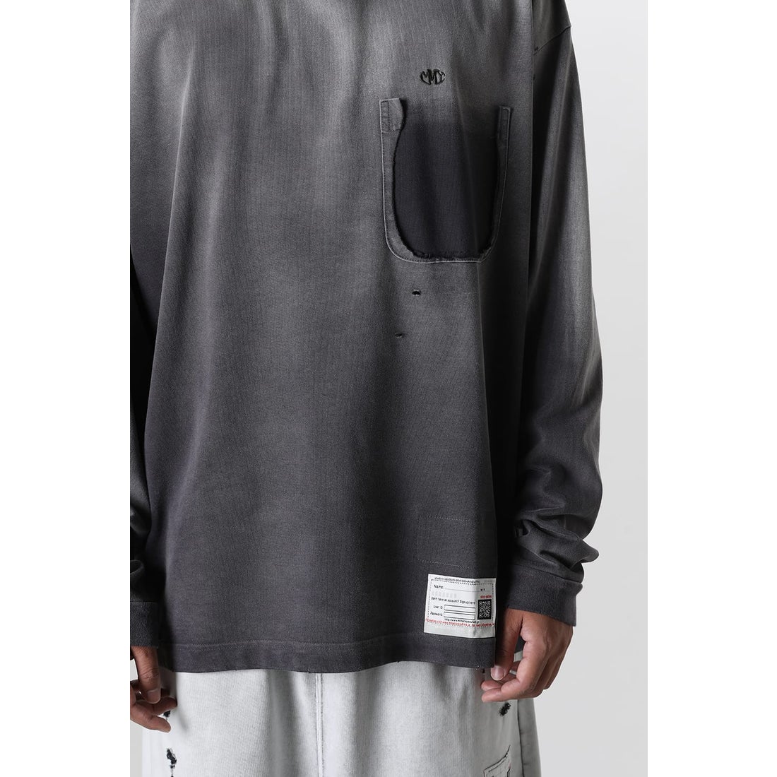 メゾン ミハラヤスヒロ Maison MIHARA YASUHIRO Sun Faded Long