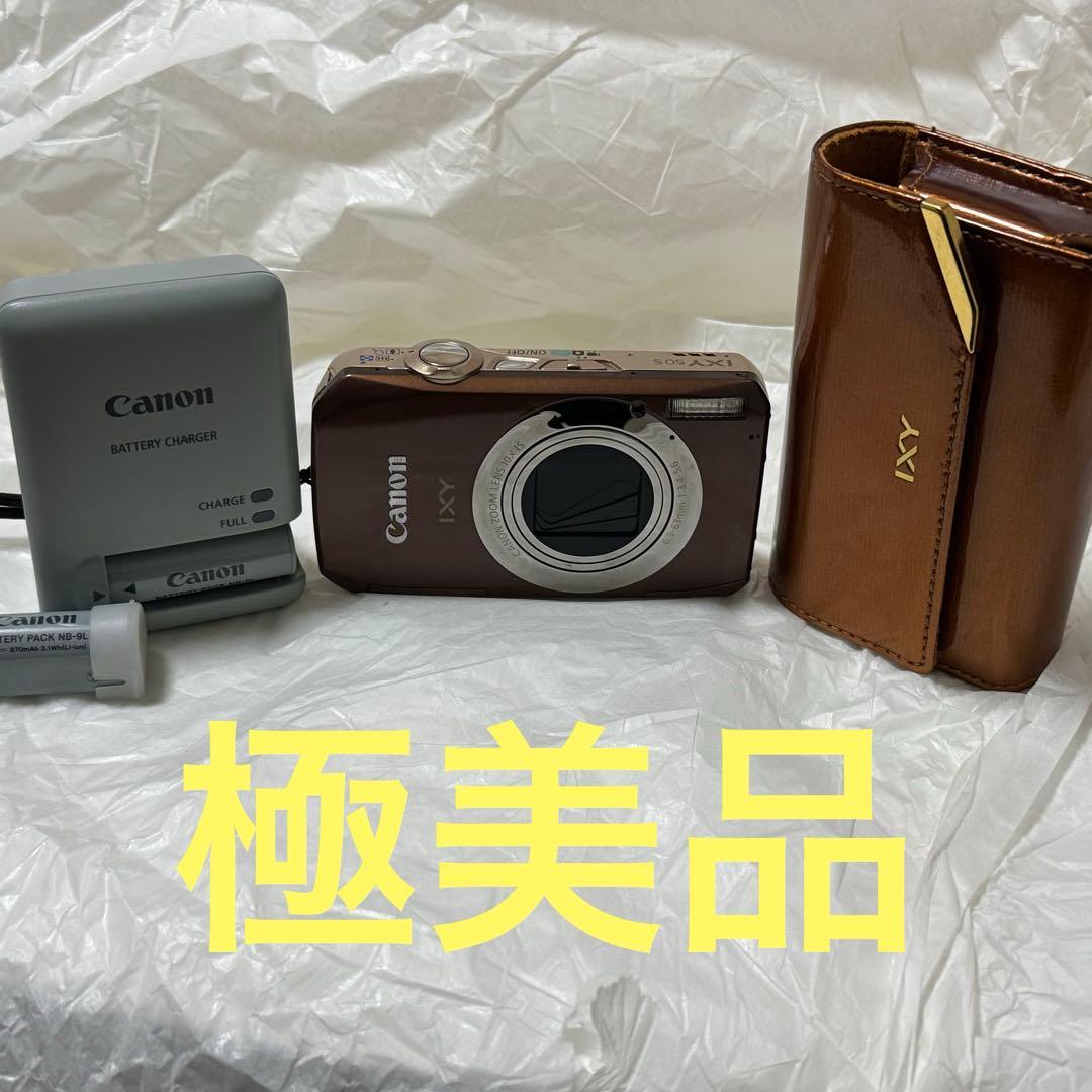 【極美品・希少】Canon IXY 50S コンパクトデジタルカメラ ブラウン 美品】Canon IXY 50S ブラウン オールドコンデジ 動作確認済 - メルカリ