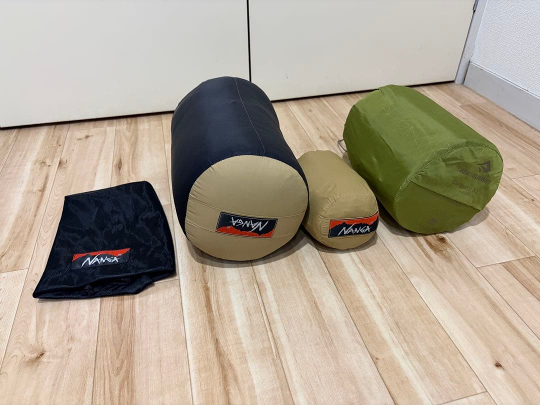 【セット販売】キャンプ寝具セット LIFELEX 制菌防臭寝具6点セット シングル グランチェック2 モカ 布団