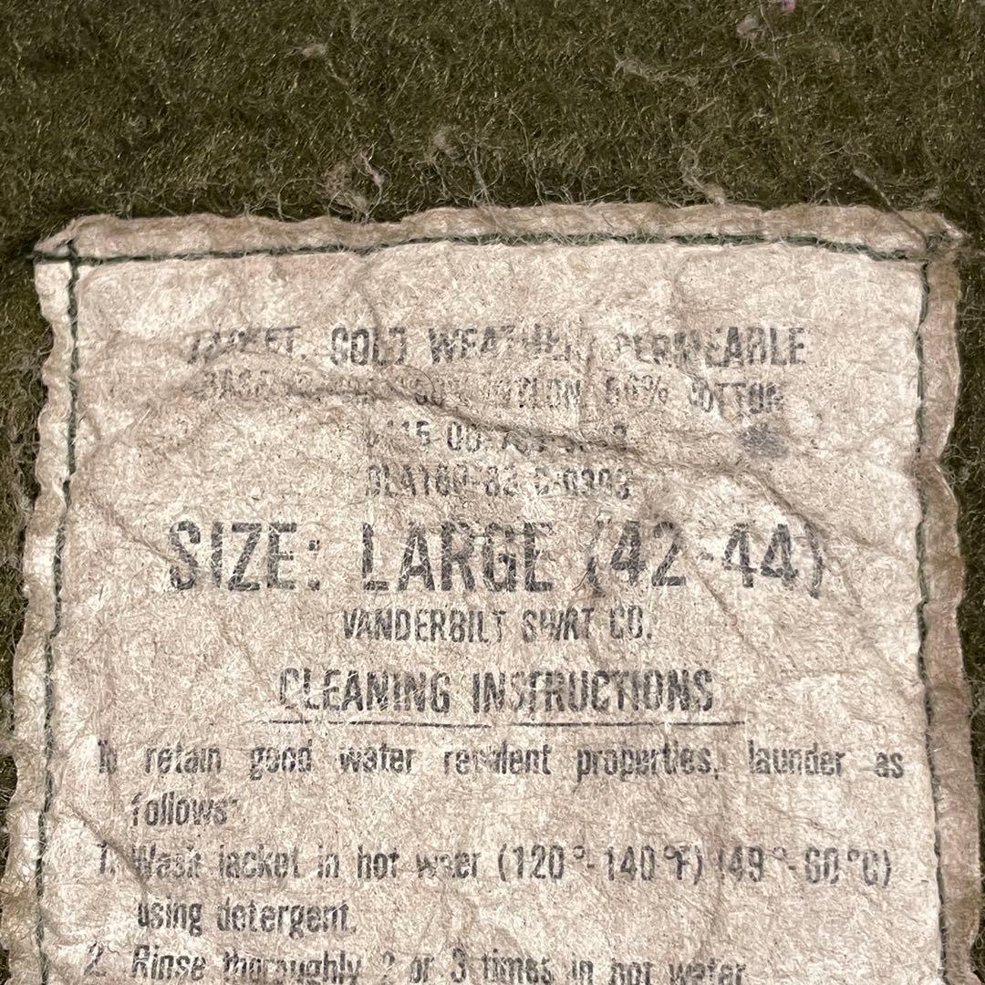 【L】80s U.S.NAVY A-2 デッキ ジャケット ミリタリー 米軍実物