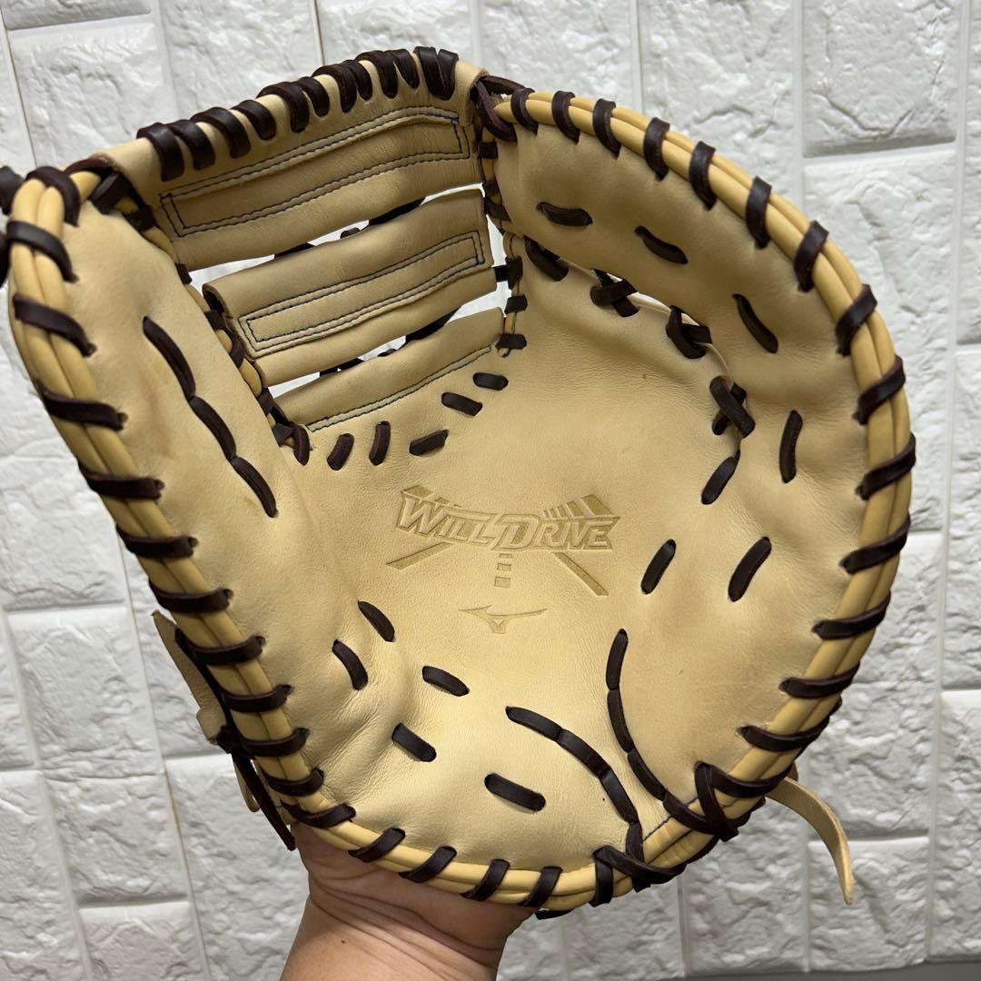 【美品】野球 グローブ 軟式 少年野球 ファーストミット MIZUNO ミズノ（MIZUNO）（キッズ）少年軟式用グラブ 一塁手用 野球グローブ