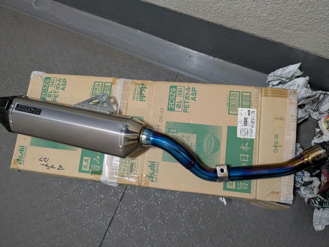 BEAMS CORSA-EVOⅡ　WR250X WR250R チタンマフラー Amazon | ビームスモーターカンパニー(Beams Motor Company) CORSA